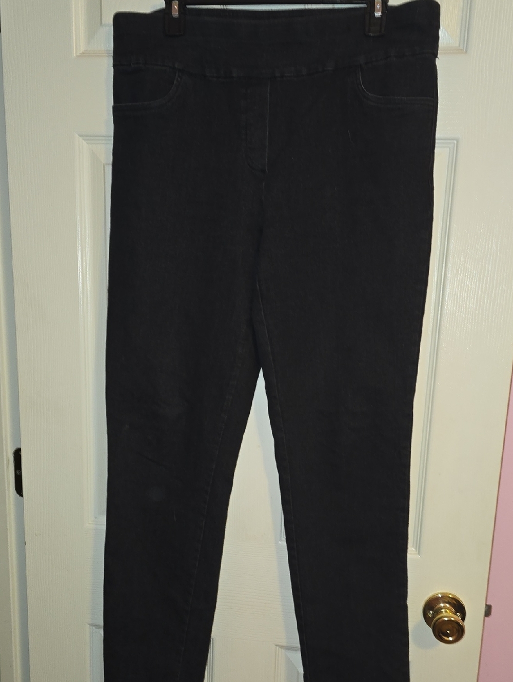 Alfred Dunner‎ Black Skinny Stretch Jeans